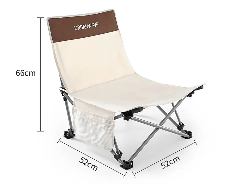 Versatile Outdoor Folding Chair – Chair & Lounger URB7025 by ECOTREK