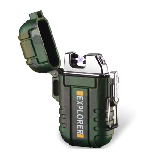 g8buynz g8buynz Explorer Dual Arc USB Rechargeable Plasma Lighter Waterproof Outdoor Explorer Dual Arc USB Rechargeable Plasma Lighter