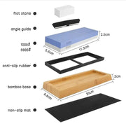 g8buynz Sharp Pebble Premium Whetstone Knife Sharpening Stone 2 Side Grit 1000/6000 Waterstone Sharp Pebble Premium Whetstone Knife Sharpening Stone 2 Side Grit 1000/6000 Waterstone