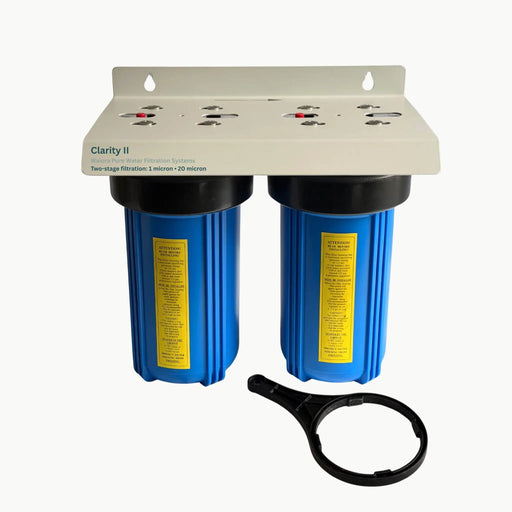 Waimana Waiora II Whole House Water Filter - 2 Stage, Rainwater, Mains or Housing Only NZ by Filtration Station NZ