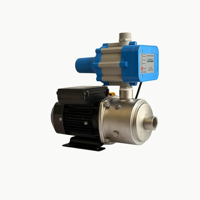 Kaha Force Series Multistage Centrifugal Pump with Pressure Controller - Stainless Steel, High Pressure NZ by Filtration Station NZ