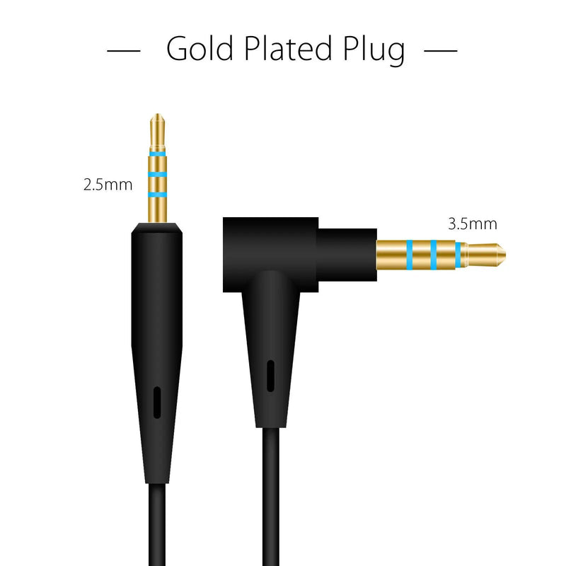 Cable Remote Mic For Bose QuietComfort 25 35 QC25 QC35 by salelink.co.nz