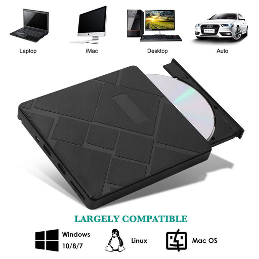 External DVD Drive Player Burner Writer by salelink.co.nz