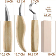 17pcs Wood Carving Set by salelink.co.nz