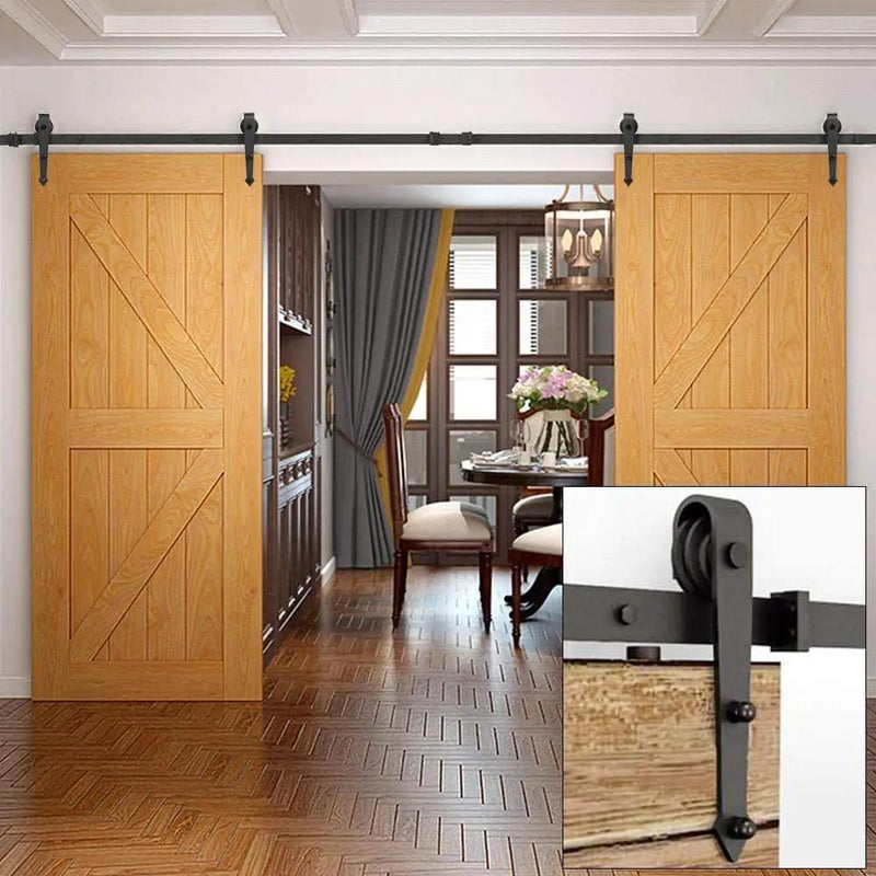 12FT/366cm Barn Door Hardware Kit by salelink.co.nz