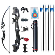 Archery Bow and Arrows Set 40lbs black by salelink.co.nz