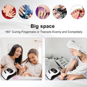 New 168W UV LED Nail Lamp by salelink.co.nz