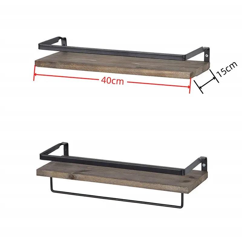 2pcs Floating Shelves Wall Mounted by salelink.co.nz