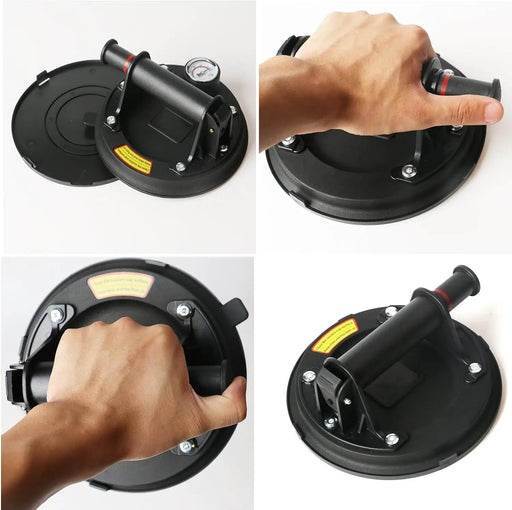 Glass Suction Cup 200kg with Pressure Gauge by salelink.co.nz
