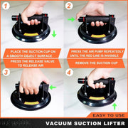 Glass Suction Cup w/ Case 160KG by salelink.co.nz