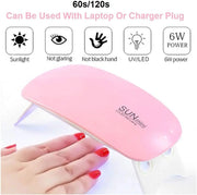Mini UV LED Nail Lamp by salelink.co.nz