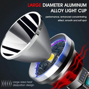 Super Bright Rechargeable Flashlight Torch by salelink.co.nz