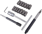 17PCS Diesel Injector Seat Cutter Cleaner Tool Set by salelink.co.nz