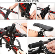 Upgraded Bike Child Seat with Handlebar by salelink.co.nz