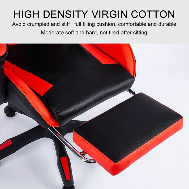 Gaming Chair Office Chair all black by salelink.co.nz