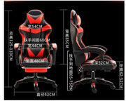 Gaming Chair Office Chair all black by salelink.co.nz