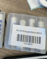 4Pcs AAA Rechargeable Batteries 2800mAh by salelink.co.nz