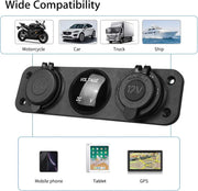12V Car Charger Socket Panel by salelink.co.nz