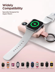 JOYROOM 2000mAh Wireless Charger For Apple Watch Pink by salelink.co.nz