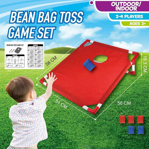 Portable Sandbag Toss Game Set Red by salelink.co.nz