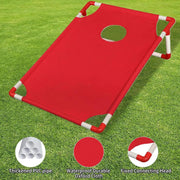 Portable Sandbag Toss Game Set Red by salelink.co.nz