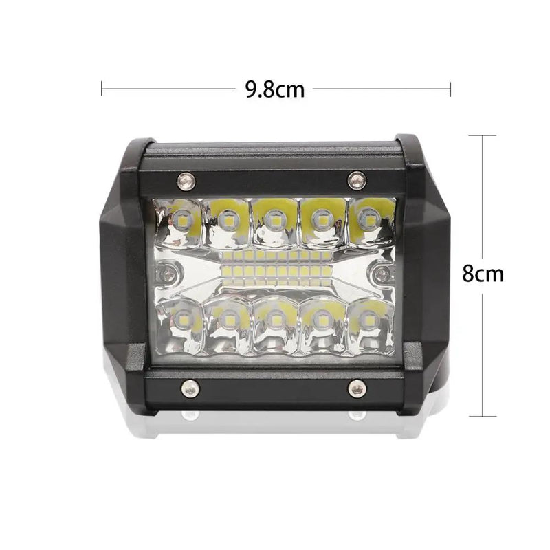 2x 4inch CREE LED Work Light Bar Spot Flood OffRoad Driving Reverse 4x4 Ford by salelink.co.nz