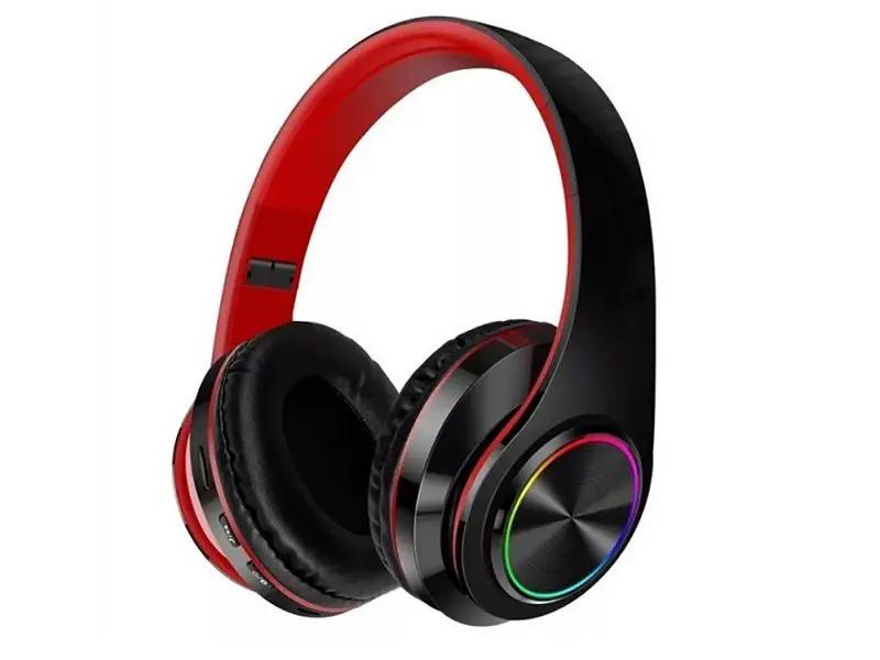 Wireless bluetooth Headset Headphones Foldable Stereo Earphones LED Super by dealonline.co.nz