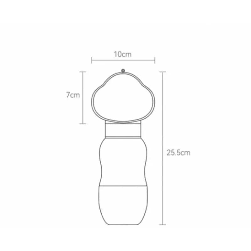 g8buynz g8buynz Pet Water Bottle Dispenser with Food Container Leak Proof Pet Drinking Bottle P Pet Water Bottle Dispenser with Food Container Leak Proof Pet Drinking Bottle P
