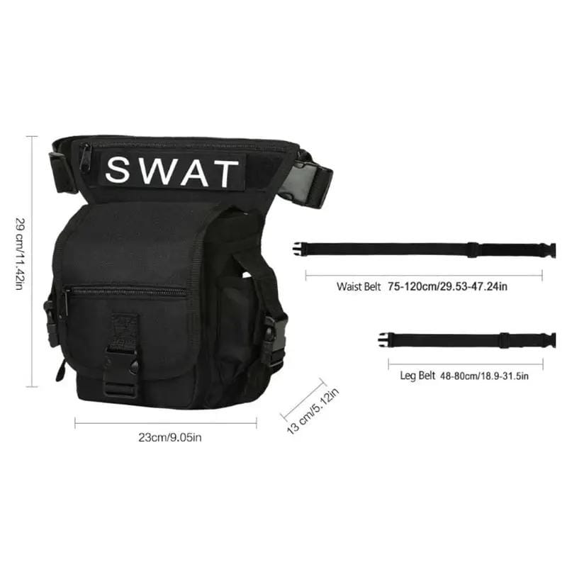 g8buynz g8buynz Men's Drop Leg Pouch Tools Bags Tactical Leg Bag Black Men's Drop Leg Pouch Tools Bags Tactical Leg Bag Black