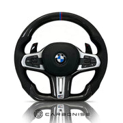 BMW Steering Wheel (Carbon Fiber+Perforated Leather) #2 by CARBONISE