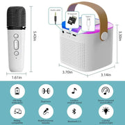 g8buynz g8buynz Portable Bluetooth Karaoke Speaker with Wireless handheled Microphones S Portable Bluetooth Karaoke Speaker with Wireless handheled Microphones S