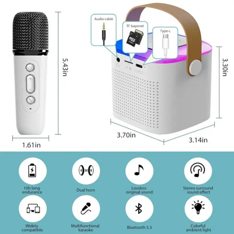 g8buynz g8buynz Portable Bluetooth Karaoke Speaker with Wireless handheled Microphones S Portable Bluetooth Karaoke Speaker with Wireless handheled Microphones S