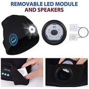 g8buynz g8buynz 5 LED Light and 5.0 Bluetooth Beanie Hat 5 LED Light and 5.0 Bluetooth Beanie Hat