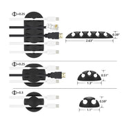 g8buynz g8buynz 126pcs Cord Organizer Kit 4 Cable Sleeve with Zipper 10 Self Adhesive Cable Clip 126pcs Cord Organizer Kit 4 Cable Sleeve with Zipper 10 Self Adhesive Cable Clip