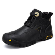 Men's Leather High-Top Shoes — Non-Slip Rubber Sole | Sizes 40–46 – view 7
