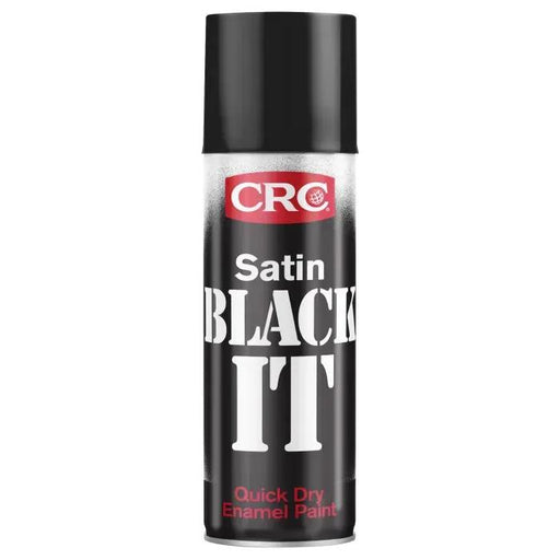 CRC Black It Satin 400ml - Black Spray Paint