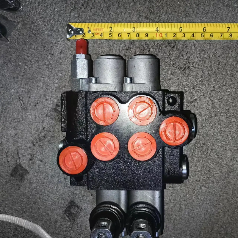 2 Spool Hydraulic Directional Control Valve 11 Gpm, Double Acting Cylinder Spool by salelink.co.nz