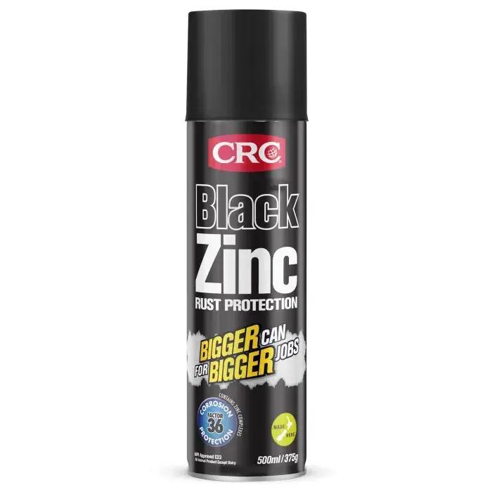 CRC Black Zinc 500ml - Zinc Spray Paint