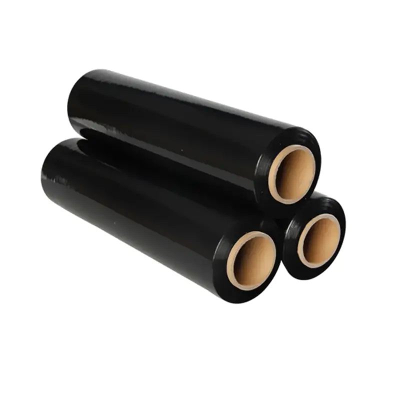 Stretch Film Pallet Wrap 50cm 460M - Black by dealonline.co.nz