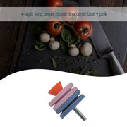 Zendrop Industrial 4 Layer Wind Power Knife Sharpener for Mower Blades Industrial 4 Layer Wind Power Mower Knife Sharpener