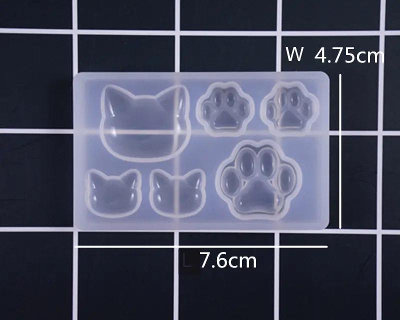 Cat / Bear Paw Tag Moulds by Resin Art NZ