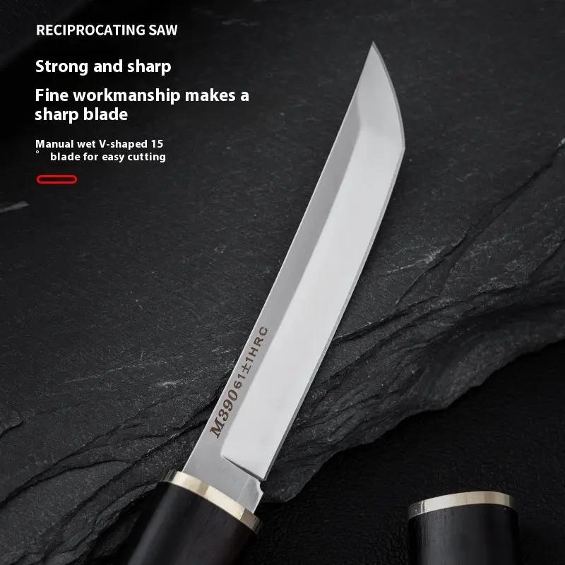 M390 Steel Damascus Steel Japanese Fruit Knife Fengye M390 M390 Powder Steel 220mm by China Dropship