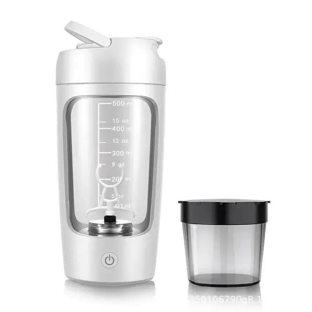 Electric Portable Whey Protein Shaker Bottle For Smooth Blends by Action Outdoors Limited