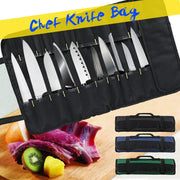 Zendrop Chef Knife Roll Bag With Large Capacity For 22 Knives Chef Knife Roll Bag 22 Pocket Large Capacity