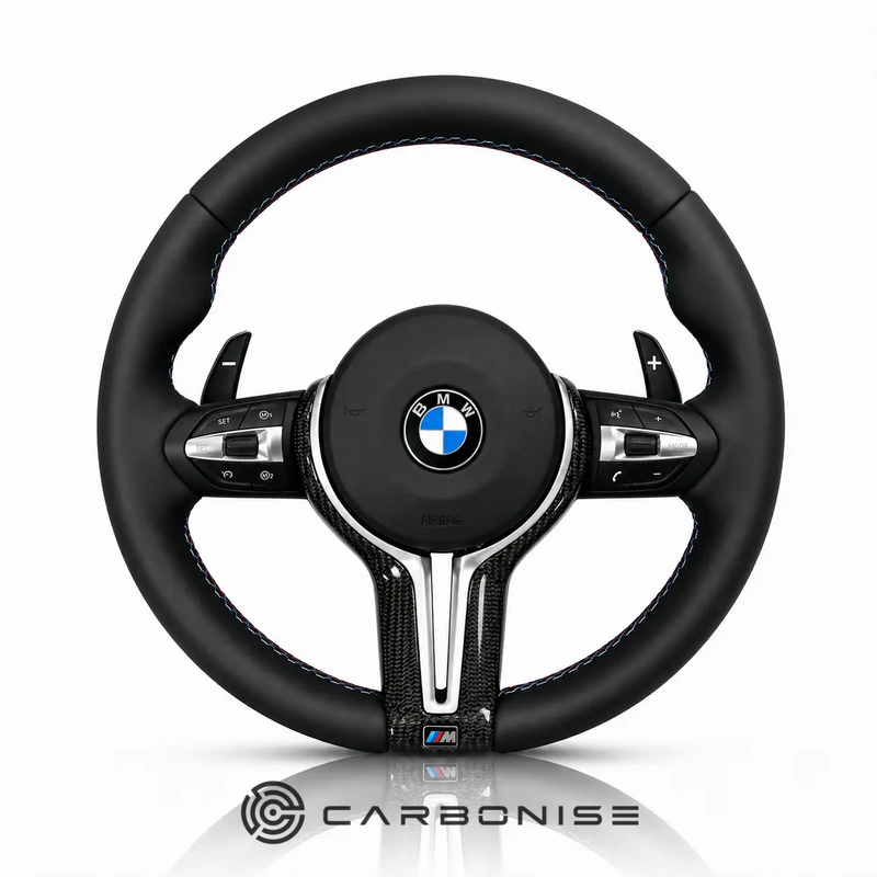 BMW Steering Wheel (Full Leather) @2 by CARBONISE
