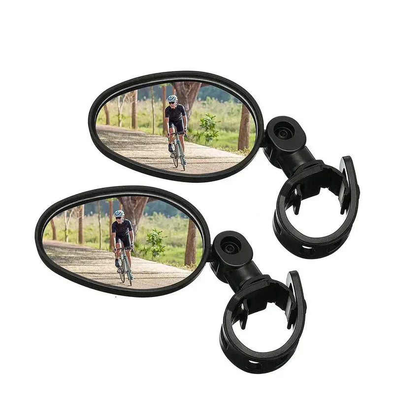 Habicare 360° Adjustable Bicycle Rearview Mirrors for MTB & Road Bike Handlebars 360° Adjustable Bicycle Rearview Mirrors for MTB & Road Bike Handlebars