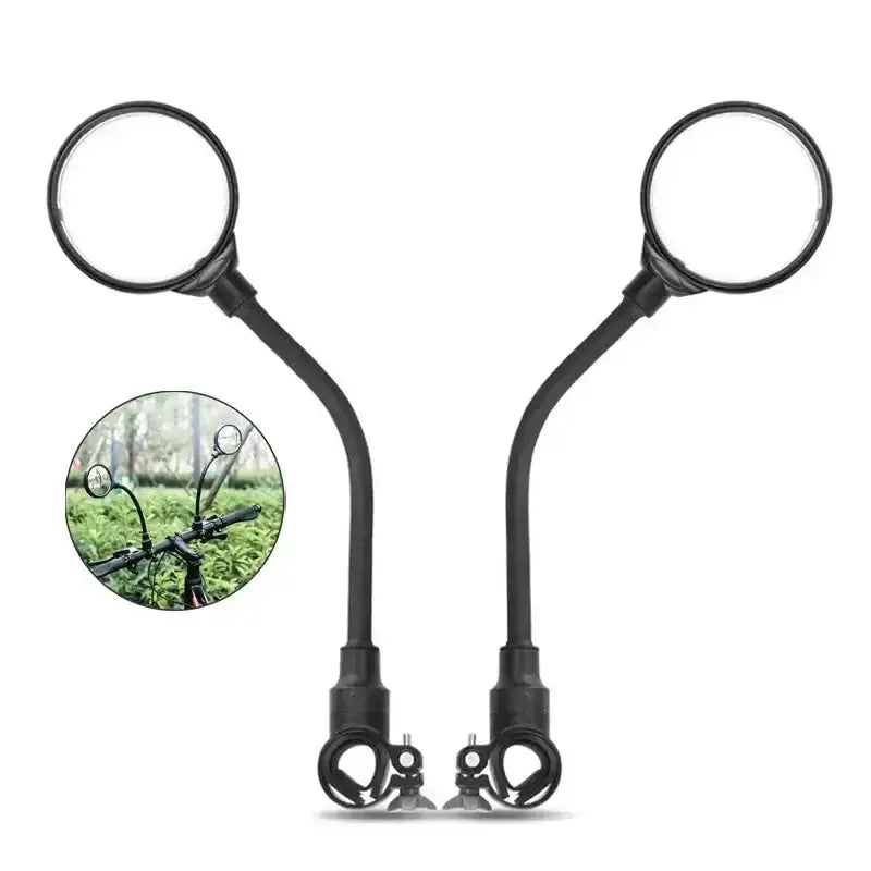 Habicare 360° Adjustable Bicycle Rearview Mirrors for MTB & Road Bike Handlebars 360° Adjustable Bicycle Rearview Mirrors for MTB & Road Bike Handlebars