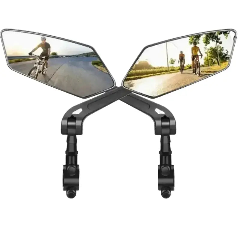 Habicare 360° Adjustable Bicycle Rearview Mirrors for MTB & Road Bike Handlebars 360° Adjustable Bicycle Rearview Mirrors for MTB & Road Bike Handlebars