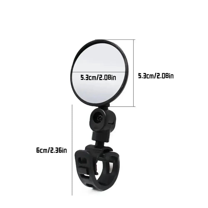 Habicare 360° Adjustable Bicycle Rearview Mirrors for MTB & Road Bike Handlebars 360° Adjustable Bicycle Rearview Mirrors for MTB & Road Bike Handlebars