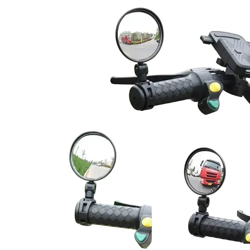 Habicare 360° Adjustable Bicycle Rearview Mirrors for MTB & Road Bike Handlebars 360° Adjustable Bicycle Rearview Mirrors for MTB & Road Bike Handlebars